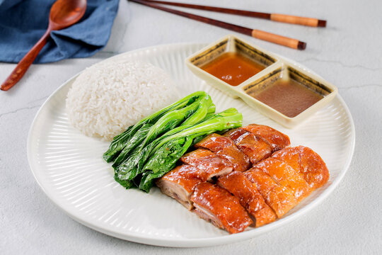 深井果木烧鸭套餐