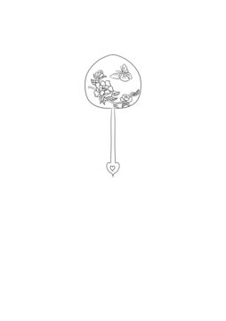 古風(fēng)圓浦扇子手繪
