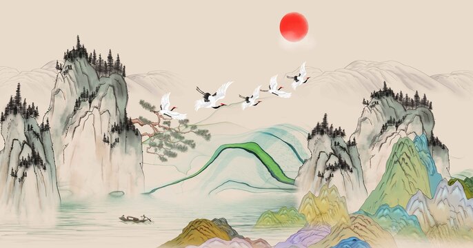 山水畫