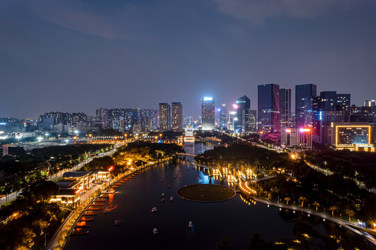 佛山千灯湖夜景