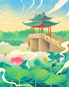 曲院風(fēng)荷