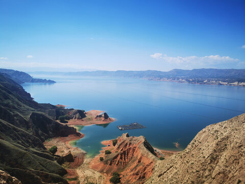 刘家峡水库风光