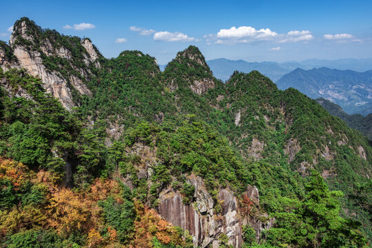 大明山景色