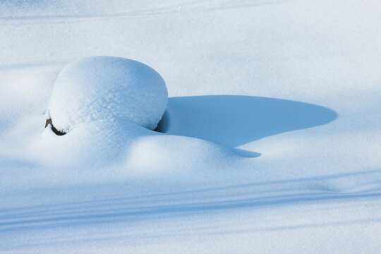 雪地积雪雪包