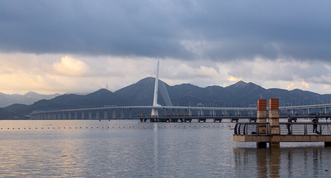 深圳湾之晨