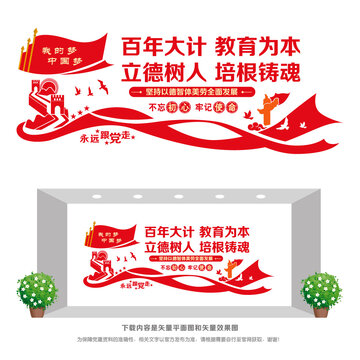 學(xué)校教育文化墻