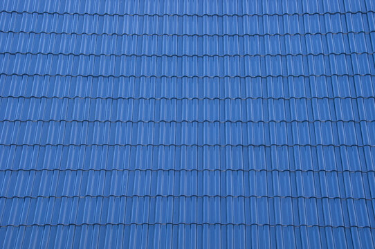 蓝色琉璃瓦屋顶