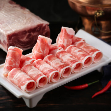 火锅刨肉卷牛肉卷羊肉卷