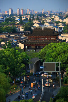 苏州城市建筑风光