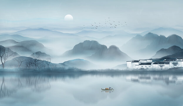 山水畫