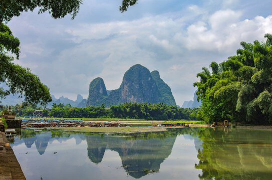 桂林漓江山水风景