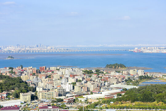 厦门海沧鳌冠村风光高清图