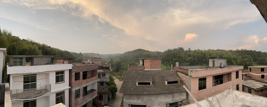 空气清新风景迷人的乡村