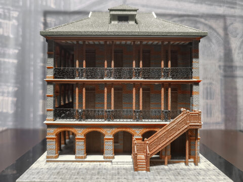 上海摩西会堂模型