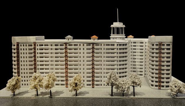 上海河滨大楼模型
