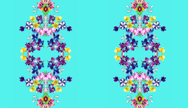 定位花
