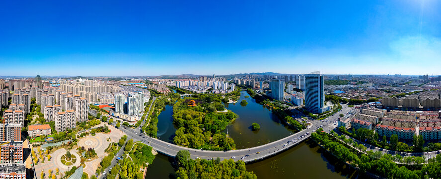 沂水城市风光