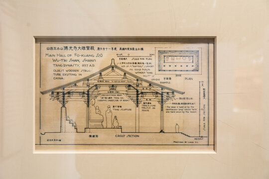 山西五台山佛光寺大雄宝殿