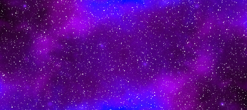 長幅星空背景