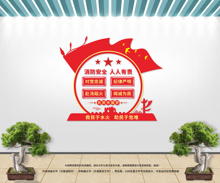 消防文化墻