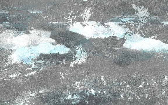 高清時(shí)尚藍(lán)色山水