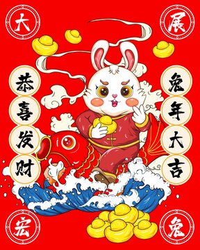 兔年海報(bào)