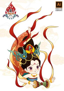 敦煌飛天