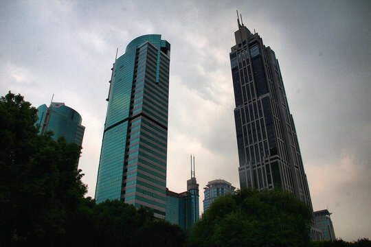 上海都市风光高楼大厦