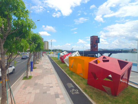 高新区滨水公园