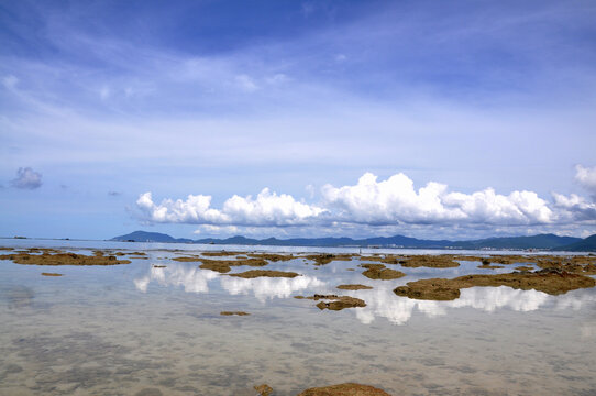 西岛赶海浅滩