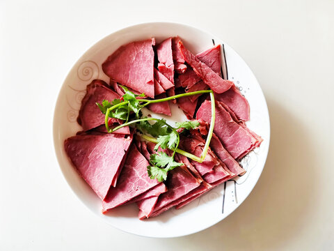 一盤牛肉