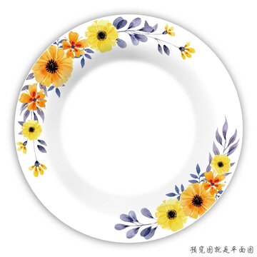 餐具花面