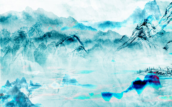 新中式大氣山水