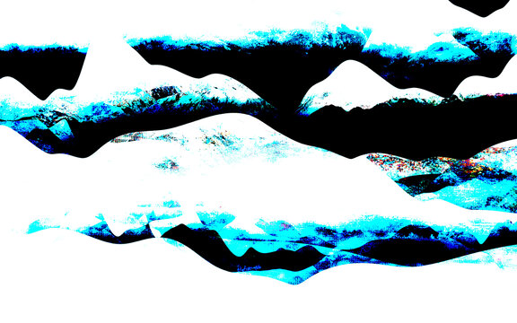 高清歐式水墨山水