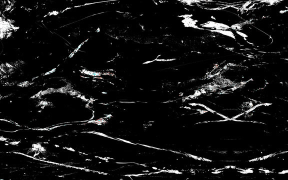 黑白抽象简约意境山水