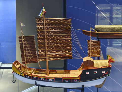 高邮漕船模型