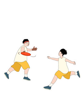 飛盤(pán)人物