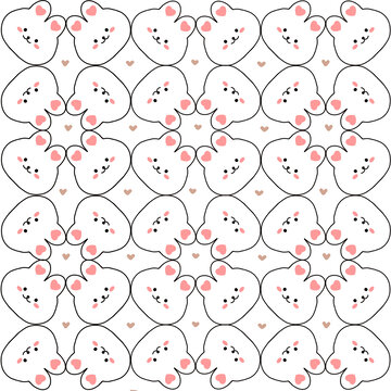 圖案印花設(shè)計(jì)兔兔