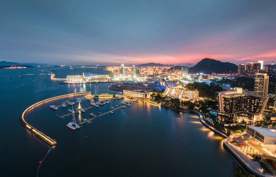 深圳南山蛇口夜景