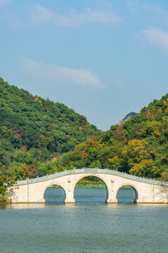 铜鉴湖里湖公园风光