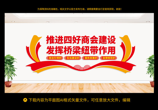 四好商會文化墻
