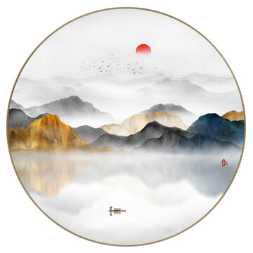 現代山水畫