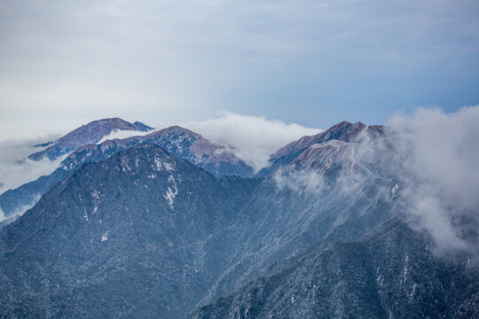 羊狮幕雪景