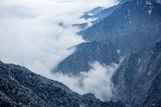 羊狮幕雪景