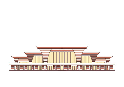 貴陽(yáng)城市地標(biāo)建貴陽(yáng)北站