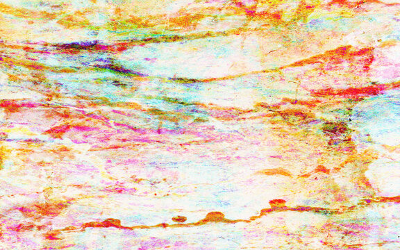 抽象彩色山大理石