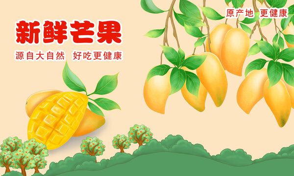 新鮮芒果