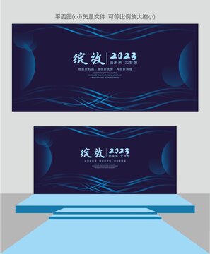2022舞臺背景