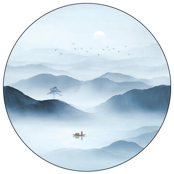 玄關山水畫