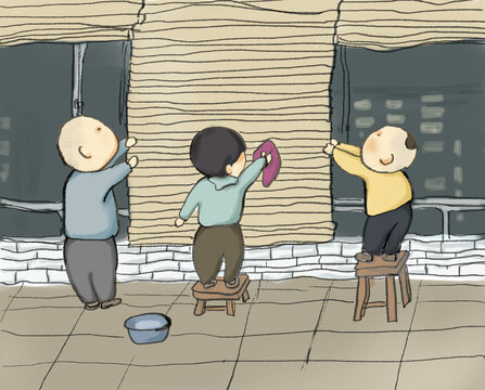 掃房子